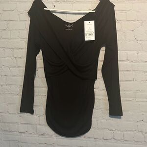 Motherhood maternity red sweater size small